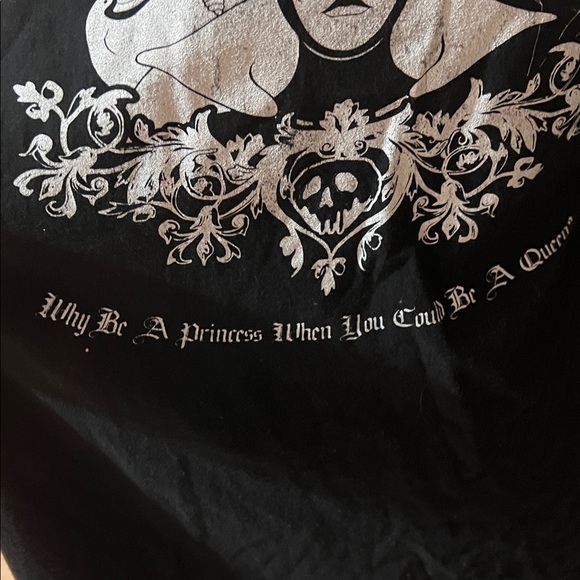 Anvil Black 'Bad Witches Club' Short Sleeve Tee - Picture 2 of 5